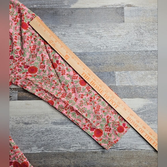 Roller Rabbit Medium Women's Tunic Top Floral Pink - Picture 12 of 12